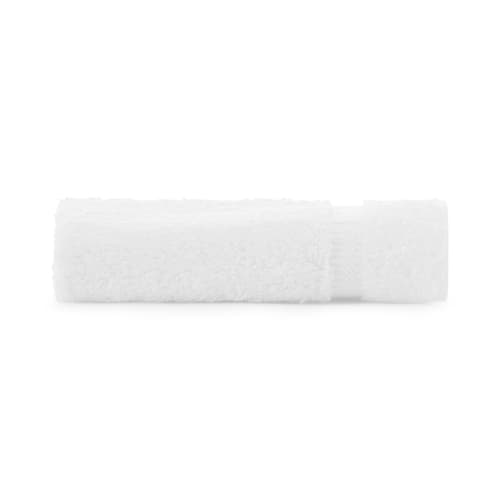 Crestview Washcloth, Dobby Border, Cotton Blend, 13x13, 1.5 lbs/dz, White